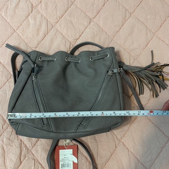 Gray off the shoulder purse - Picture 7 of 8